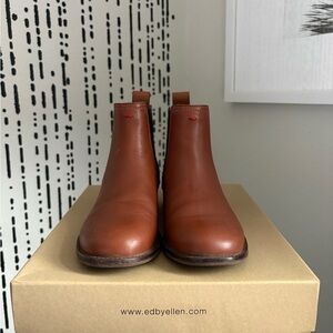 Ellen DeGeneres Chestnut boots